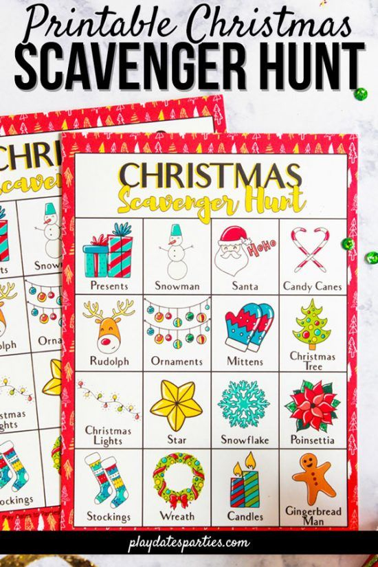Free Printable Christmas Bingo Cards For Kids Christmas 