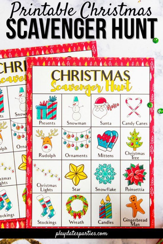 Free Printable Christmas Bingo Cards For Kids Christmas 