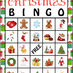 Free Printable Christmas Bingo Cards Free Printable