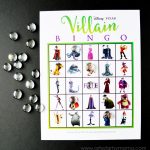 Free Printable Disney Villain Bingo Artsy fartsy Mama