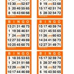 Free Printable Double Action Bingo Cards