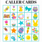 Free Printable Easter Bingo Cards Easter Bingo Cards