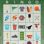 Free Printable Football Bingo Game Bingo Games For Kids