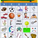 Free Printable For Sport Bingo Click Here To Print Pdf