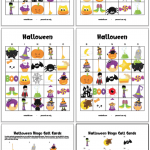 Free Printable Hallowen Bingo Cards The Artisan Life