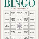 Free Printable Holiday Party Bingo christmas bingo