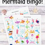 Free Printable Mermaid Bingo The Artisan Life