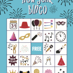 Free Printable New Years Eve Bingo Cards Play Party Plan