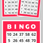 Free Printable Number Bingo Cards 1 20 Free Printable