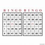 Free Printable Number Bingo Cards 1 75 Printable Bingo Cards