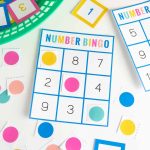 Free Printable Number Bingo Design Eat Repeat Free