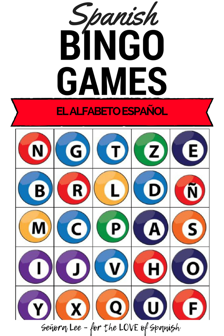 Free Printable Spanish Alphabet Bingo Cards Printable