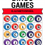 Free Printable Spanish Alphabet Bingo Cards Printable