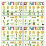 Free Printable St Patrick s Day Bingo Cards Play Party