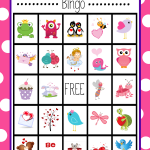 Free Printable Valentine s Day Bingo Game Crazy Little