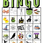 Free Printables At All Things Thrifty Halloween Bingo