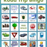 Free Road Trip Bingo Game For Kids Homemaking Expert