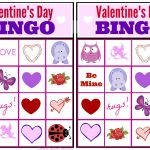 Free Valentine Bingo Game Printable Collection For Kids