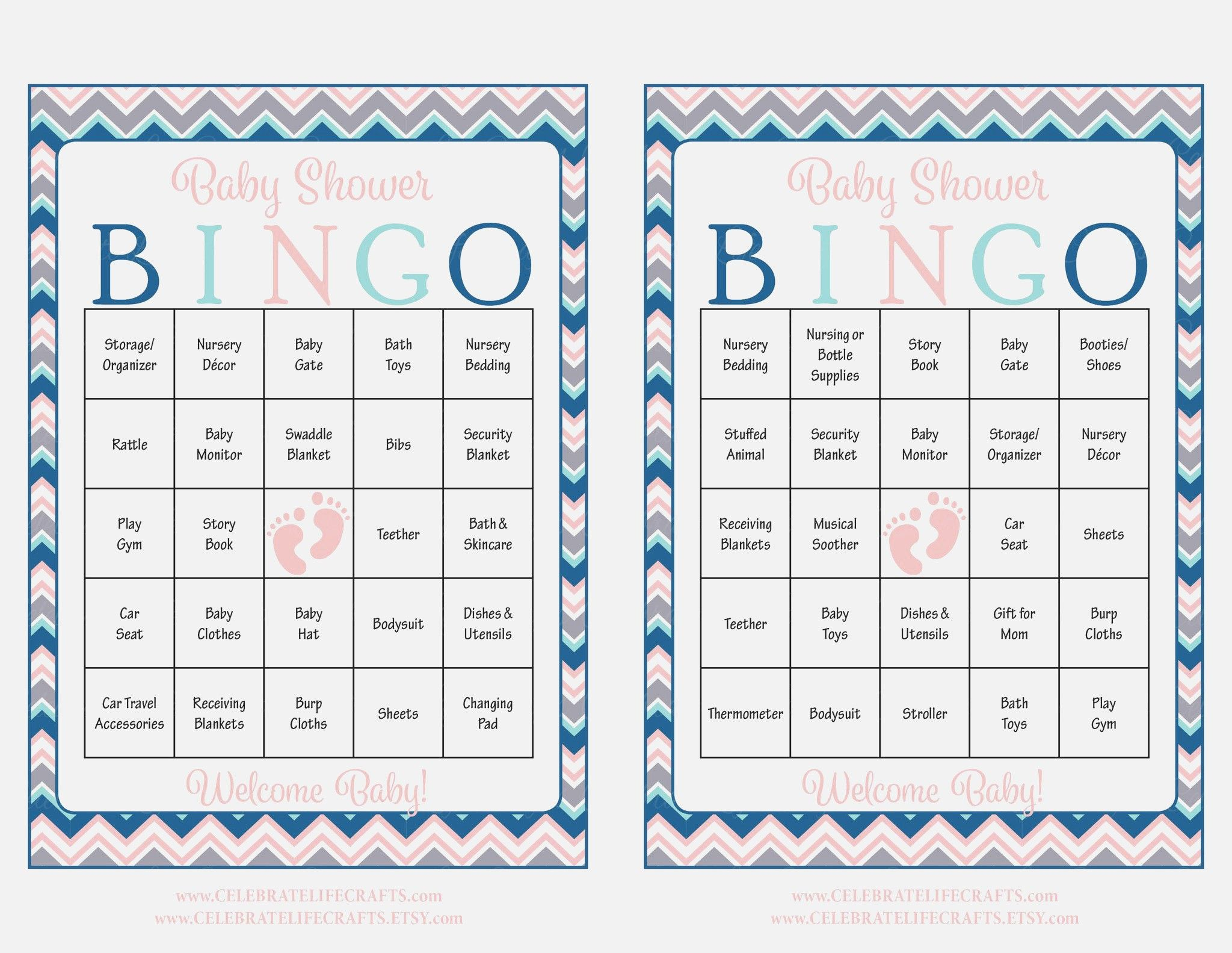 Fresh Baby Shower Bingo Cards Home Decor Color Trends 