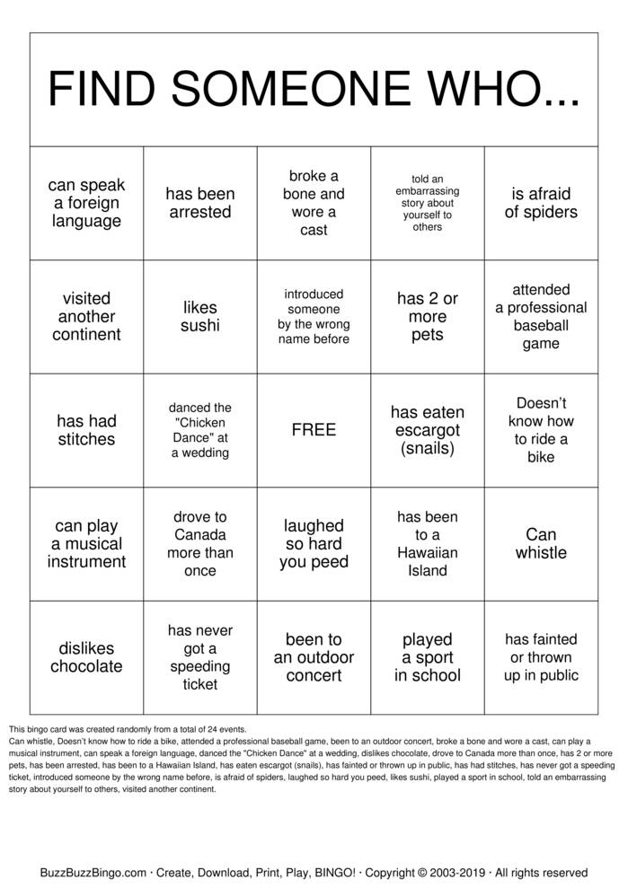 Funny Bingo Bingo Cards To Download Print And Customize 