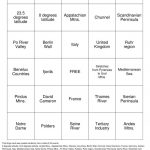 Geography Bingo Cards To Download Print And Customize
