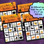 HALLOWEEN Bingo 20 Players Printable PDFs INSTANT Etsy
