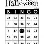 Halloween Bingo Cards 1000 Cards 1 Per Page Immediate