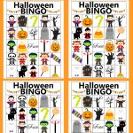 Halloween BINGO Free Printable Halloween Blog Hop