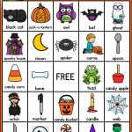 Halloween Bingo With Halloween Vocabulary And Kid friendly