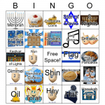 Hanukkah Bingo Card