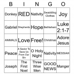 HAPPY BIRTHDAY JESUS Bingo Card