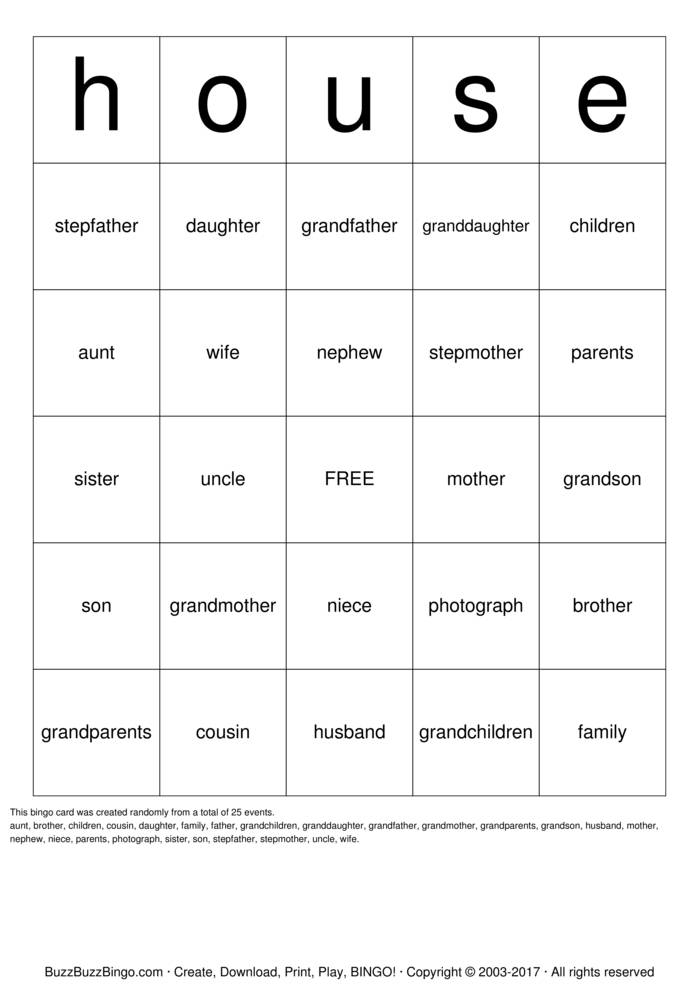 Housewarming Bingo Cards To Download Print And Customize 