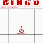 Jeremy Carroll Christmas Bingo