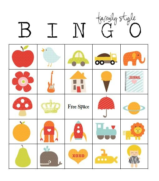 Kitchen Tool Bingo Cards Free Printable Bingo Card 