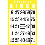 Large Print Bingo Cards For Seniors Printable Printable