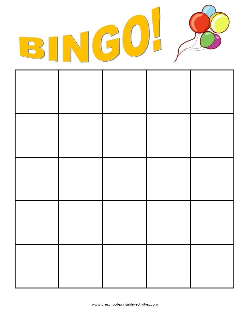 Letter Recognition Bingo Games Word Bingo Bingo For 
