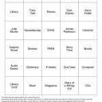 Library Bingo Bingo Cards To Download Print And Customize