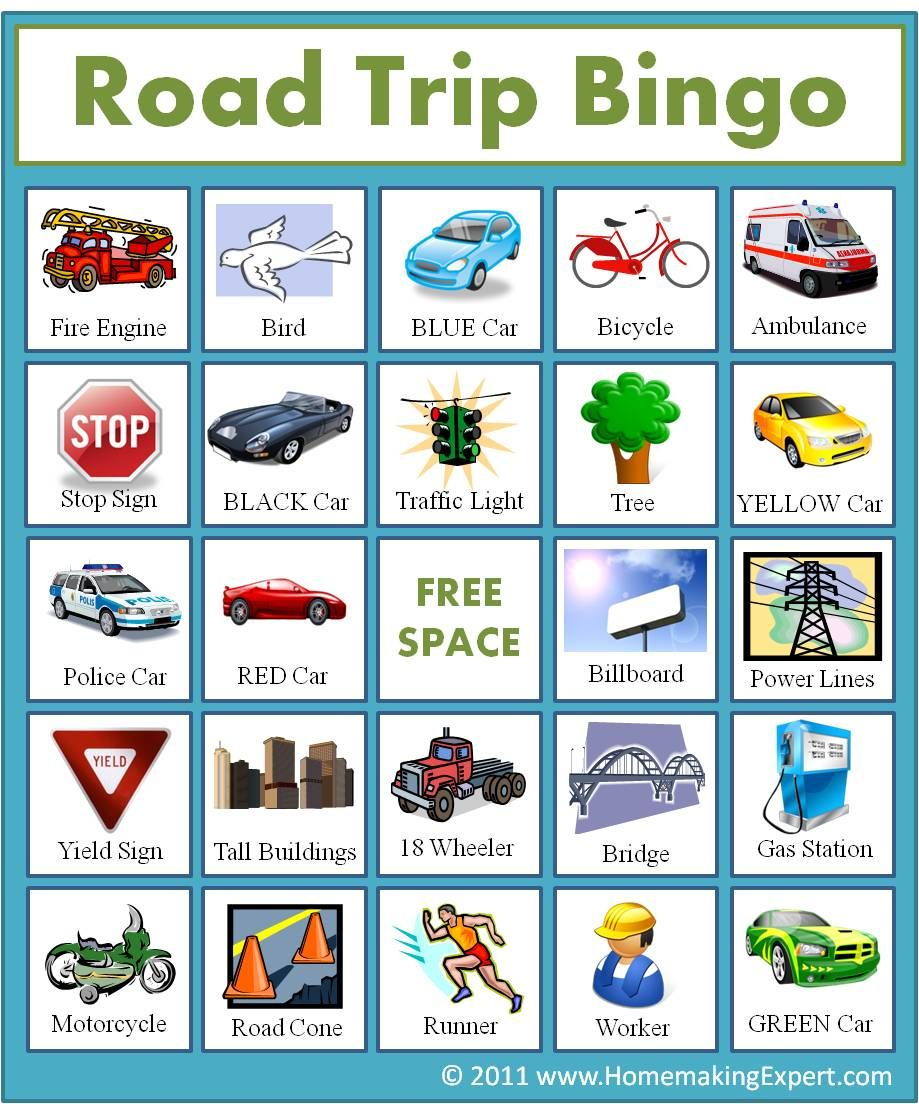 License Plate Bingo Cards Printable Printable Bingo Cards