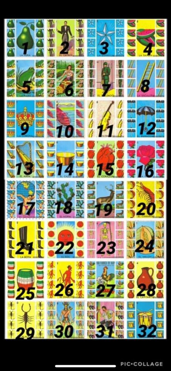 Loteria On Line La Chalupa Cartas De Loteria Cartas De 