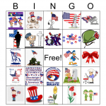 Memorial Day Bingo Card