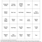 MUSIC Bingo Cards To Download Print And Customize