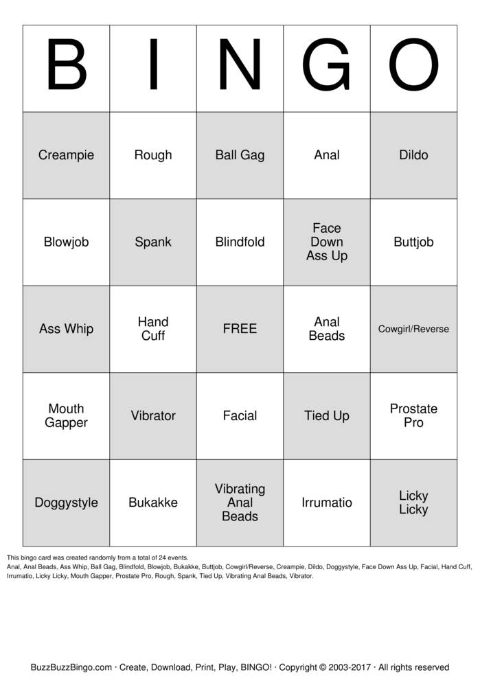 Naughty Bingo Bingo Cards To Download Print And Customize 
