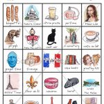 Paris Travel Bingo Printable Travel Bingo Card Digital