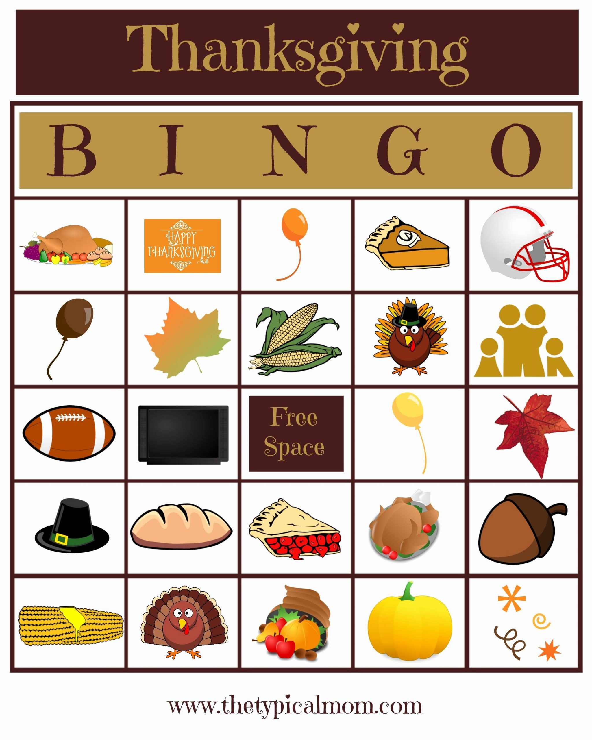 Print Out Thanksgiving Cards In 2020 Thanksgiving Bingo 