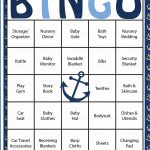 Printable Ahoy Baby Bingo Cards Printable Bingo Cards