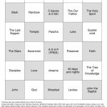 Printable Bible Bingo Game Cards Print Bible Bingo Cards