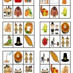 Printable Bingo Cards For Thanksgiving Printable Bingo Cards