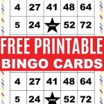 Printable Bingo Cards Free Bingo Cards Bingo Cards