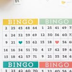 Printable Bingo Cards Game Night Idea Design Eat Repeat