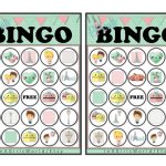 Printable Bingo Cards Paris Theme In 2020 Bingo Cards